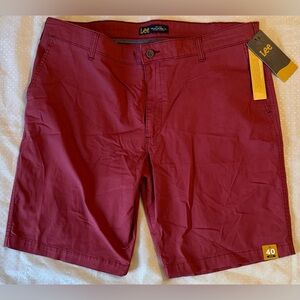 Men's Lee Comfort Stretch Shorts 40 x 20 NWT